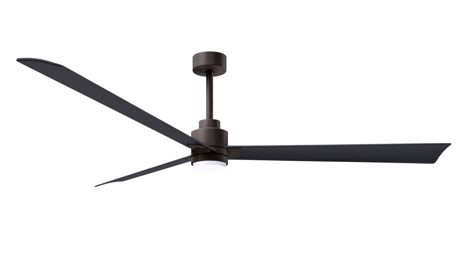 Matthews Fan Company - AKLK-TB-BK-72 - 72"Ceiling Fan - Alessandra - LK - Textured Bronze