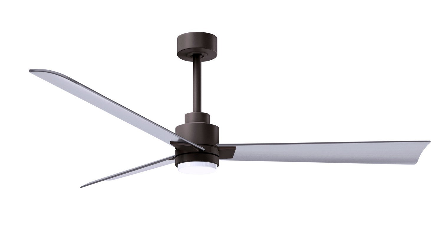 Matthews Fan Company - AKLK-TB-BN-56 - 56"Ceiling Fan - Alessandra - LK - Textured Bronze