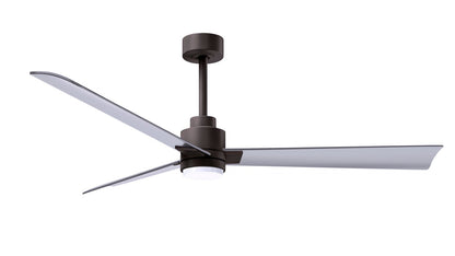 Matthews Fan Company - AKLK-TB-BN-56 - 56"Ceiling Fan - Alessandra - LK - Textured Bronze
