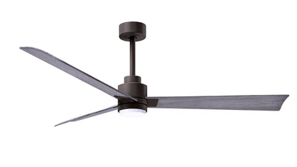 Matthews Fan Company - AKLK-TB-BW-56 - 56"Ceiling Fan - Alessandra - LK - Textured Bronze