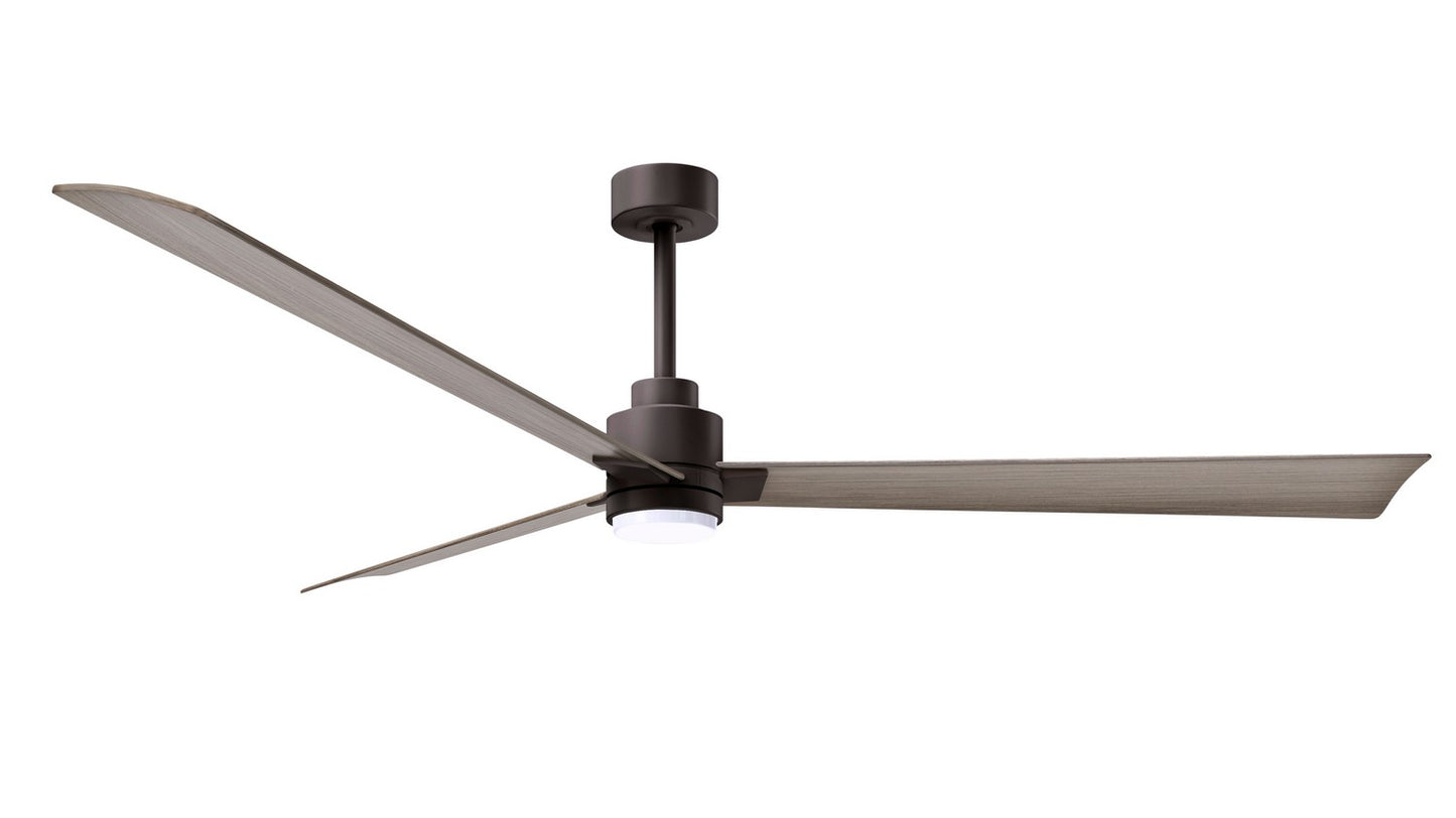 Matthews Fan Company - AKLK-TB-GA-72 - 72"Ceiling Fan - Alessandra - LK - Textured Bronze