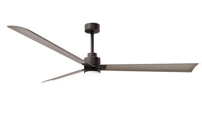 Matthews Fan Company - AKLK-TB-GA-72 - 72"Ceiling Fan - Alessandra - LK - Textured Bronze