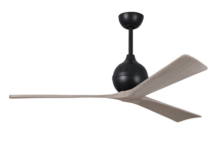 Matthews Fan Company - IR3-BK-GA-60 - 60"Ceiling Fan - Irene-3 - Matte Black