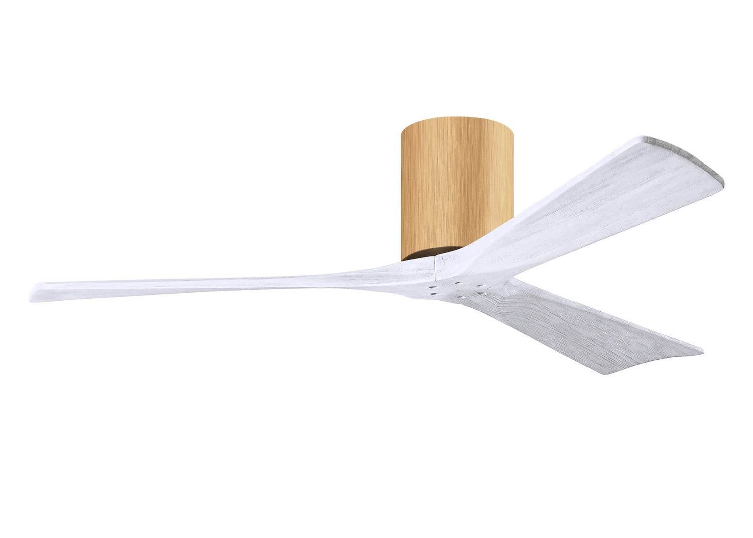 Matthews Fan Company - IR3H-LM-MWH-52 - 52"Ceiling Fan - Irene-3H - Light Maple
