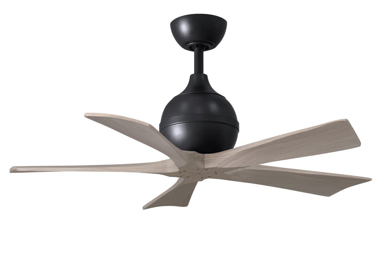 Matthews Fan Company - IR5-BK-GA-42 - 42"Ceiling Fan - Irene-5 - Matte Black