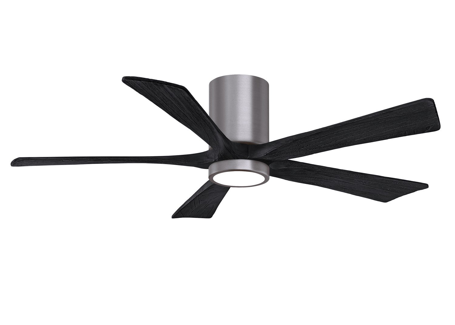 Matthews Fan Company - IR5HLK-BP-BK-52 - 52"Ceiling Fan - Irene-5HLK - Brushed Pewter