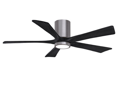 Matthews Fan Company - IR5HLK-BP-BK-52 - 52"Ceiling Fan - Irene-5HLK - Brushed Pewter