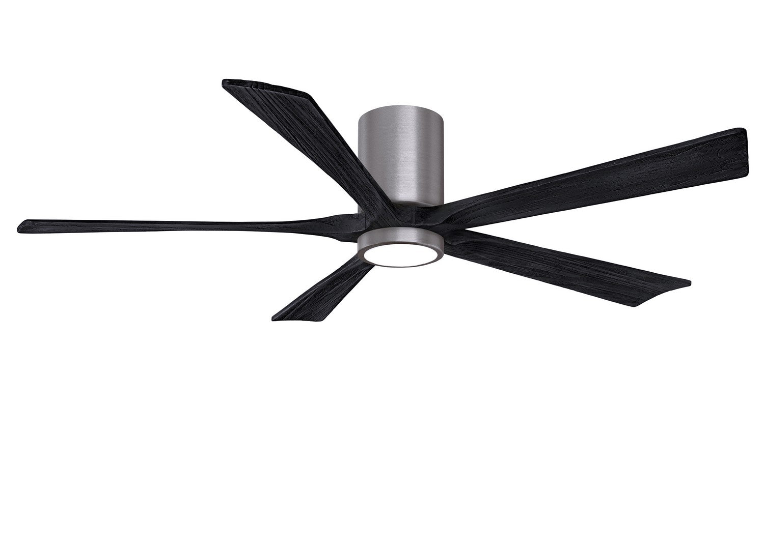 Matthews Fan Company - IR5HLK-BP-BK-60 - 60"Ceiling Fan - Irene-5HLK - Brushed Pewter