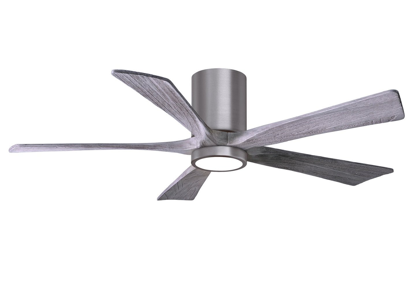 Matthews Fan Company - IR5HLK-BP-BW-52 - 52"Ceiling Fan - Irene-5HLK - Brushed Pewter
