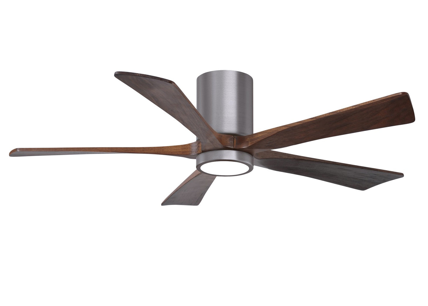 Matthews Fan Company - IR5HLK-BP-WA-52 - 52"Ceiling Fan - Irene-5HLK - Brushed Pewter