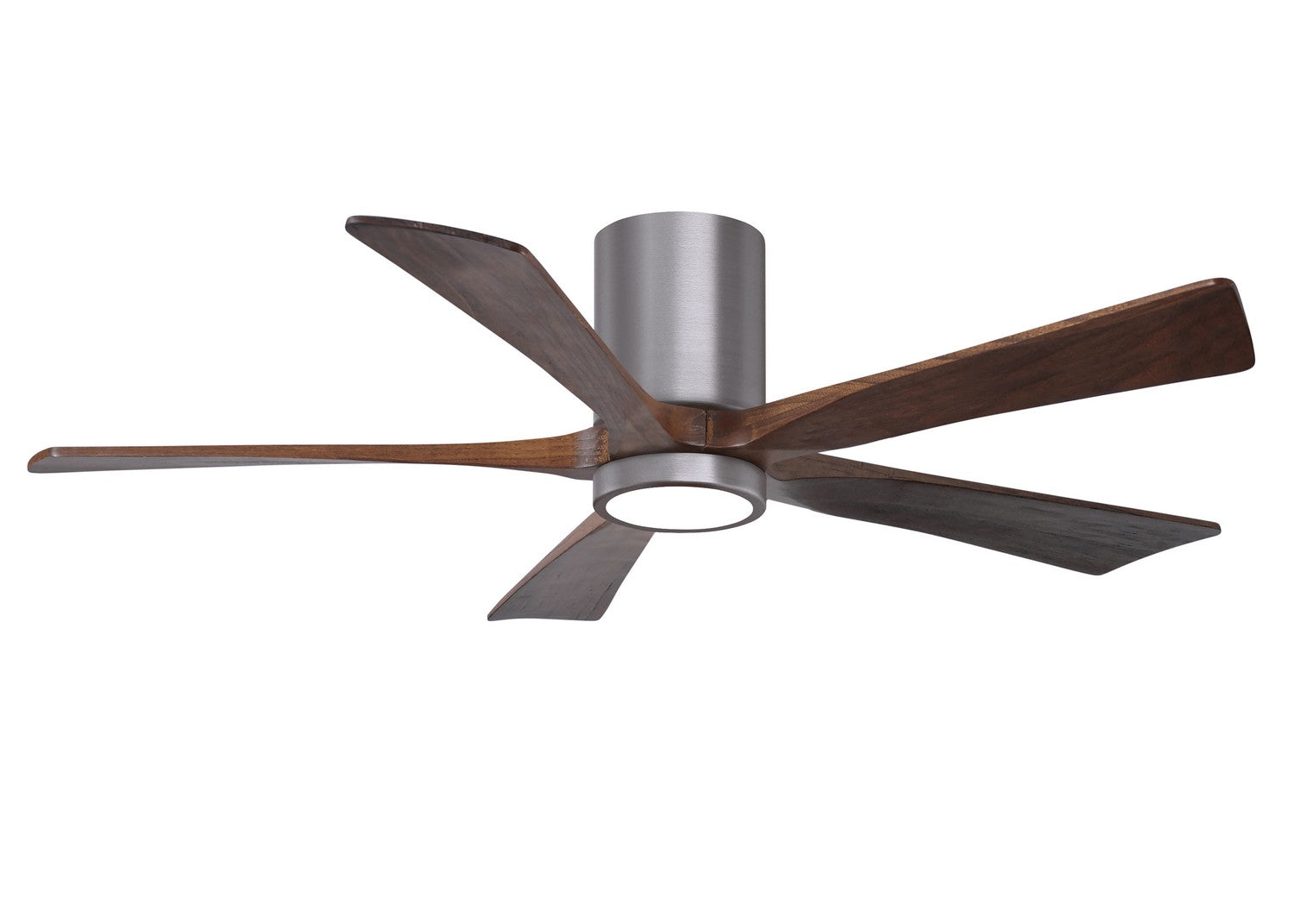 Matthews Fan Company - IR5HLK-BP-WA-52 - 52"Ceiling Fan - Irene-5HLK - Brushed Pewter