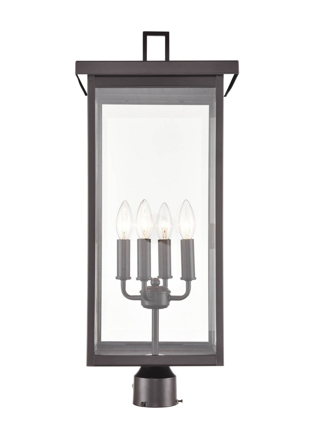 Millennium - 2604-PBZ - Four Light Outdoor Post Lantern - Barkeley - Powder Coated Bronze