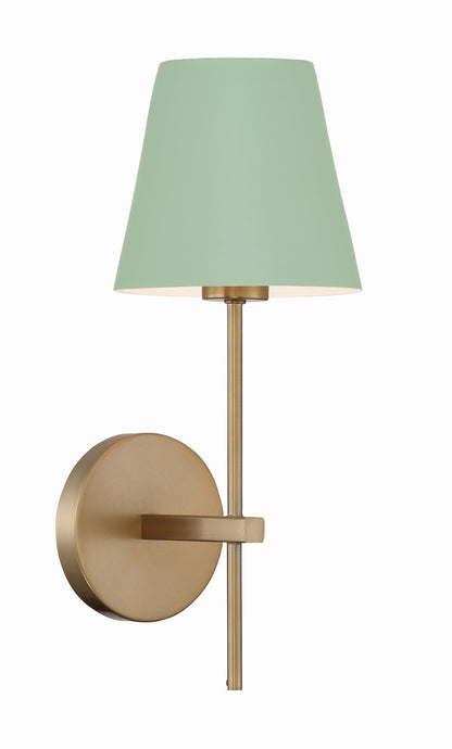 Crystorama - XAV-B8321-VG-GR - One Light Wall Sconce - Xavier - Vibrant Gold