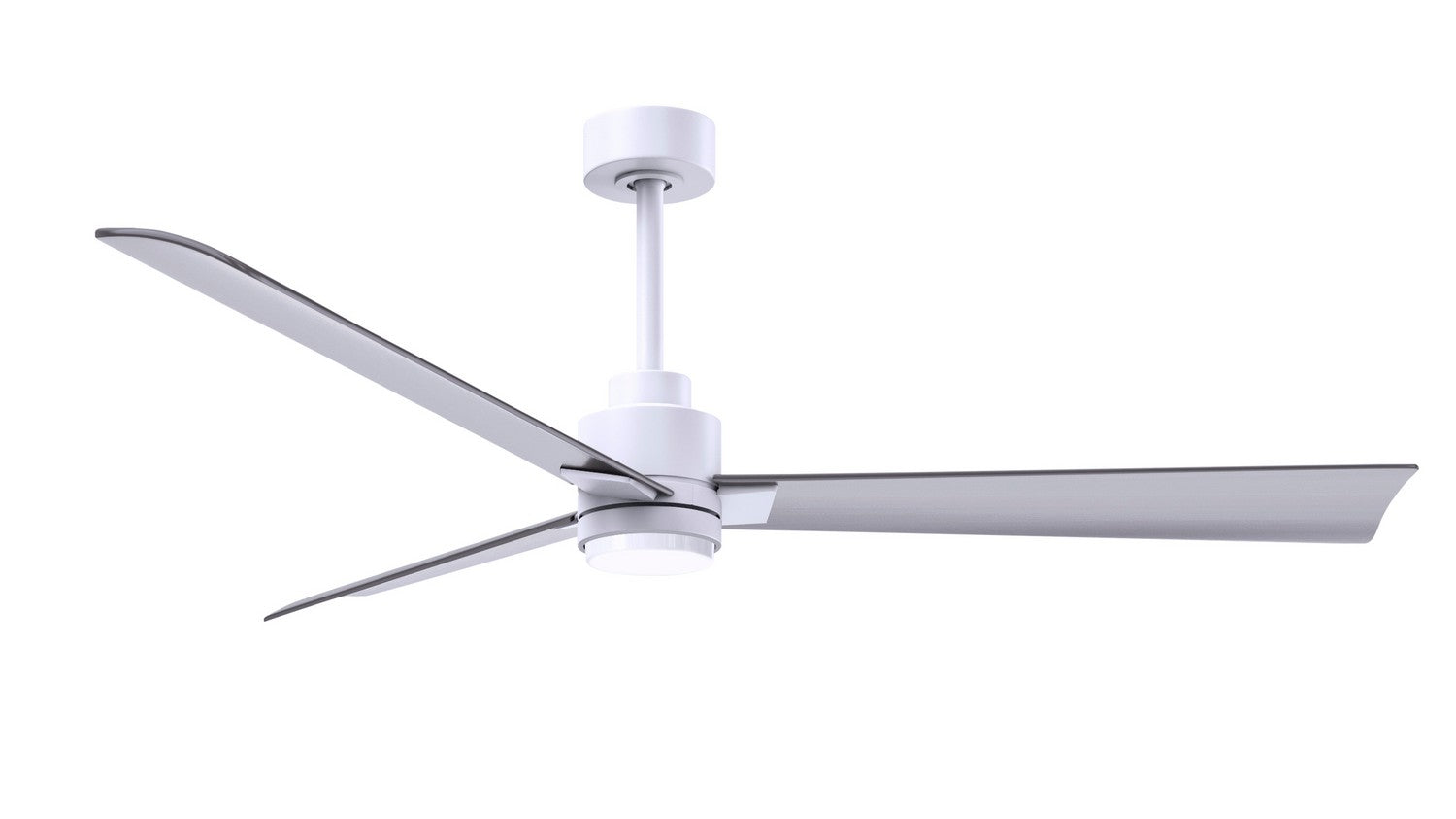 Matthews Fan Company - AKLK-MWH-BN-56 - 56"Ceiling Fan - Alessandra - LK - Matte White