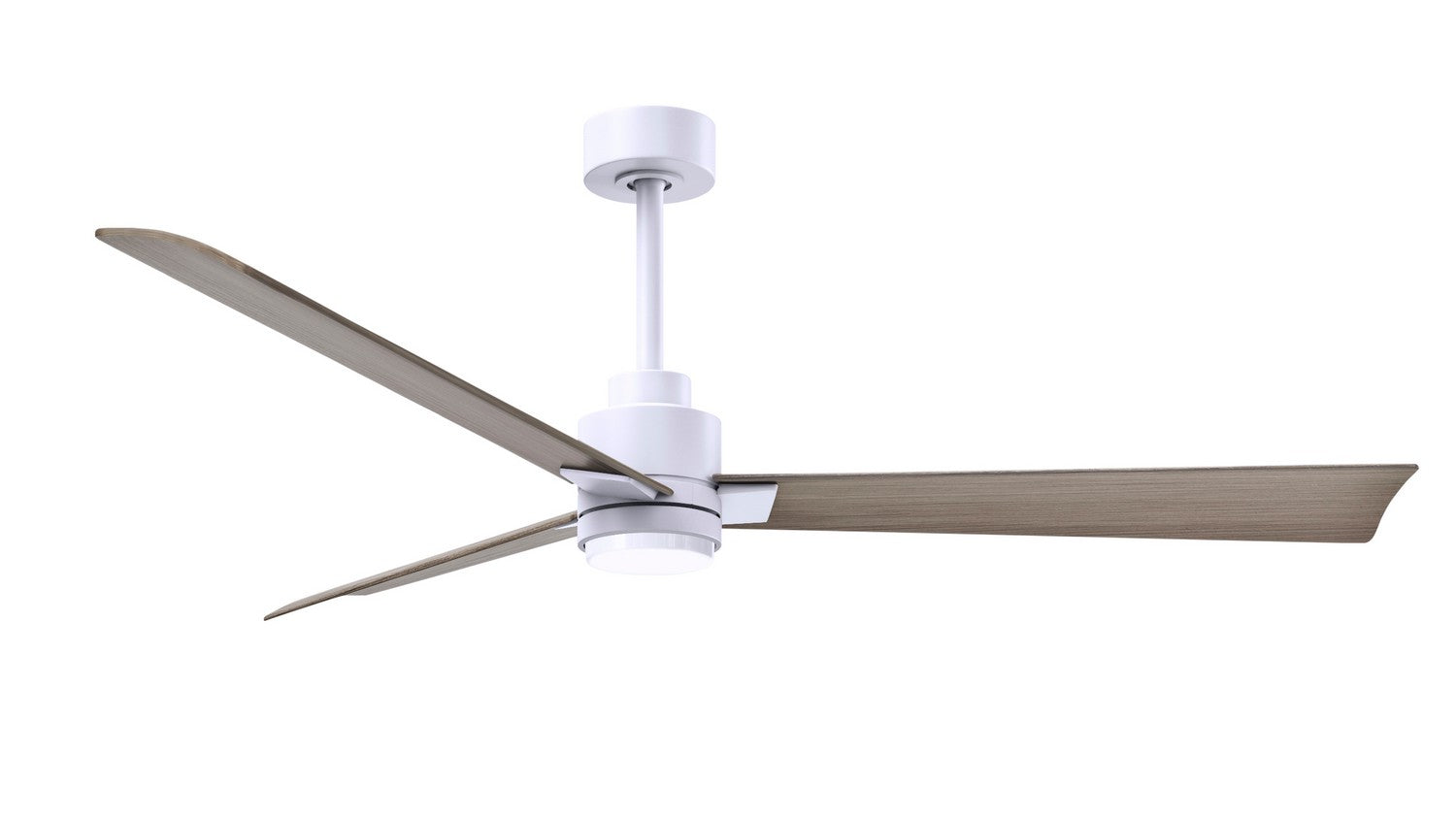Matthews Fan Company - AKLK-MWH-GA-56 - 56"Ceiling Fan - Alessandra - LK - Matte White