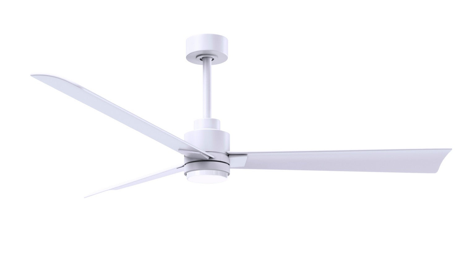 Matthews Fan Company - AKLK-MWH-MWH-56 - 56"Ceiling Fan - Alessandra - LK - Matte White