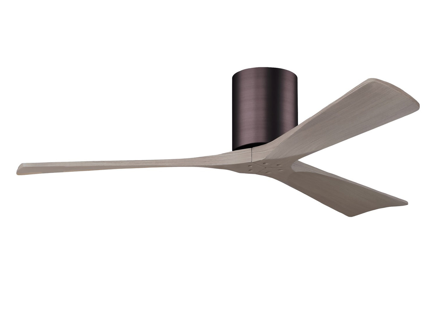 Matthews Fan Company - IR3H-BB-GA-52 - 52"Ceiling Fan - Irene-3H - Brushed Brass