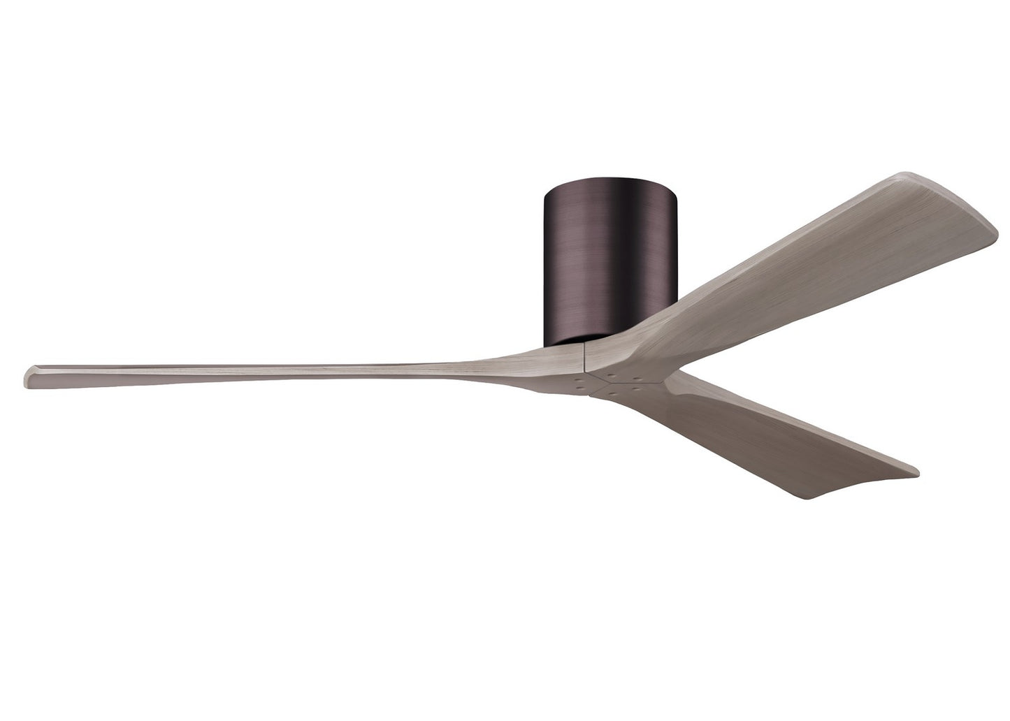 Matthews Fan Company - IR3H-BB-GA-60 - 60"Ceiling Fan - Irene-3H - Brushed Brass