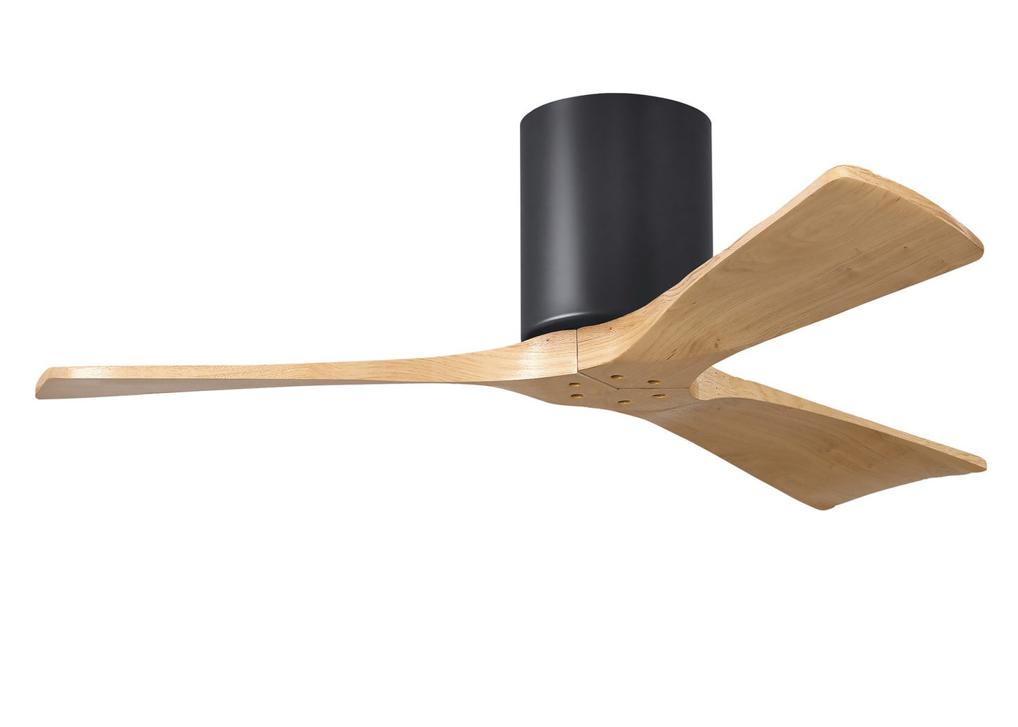Matthews Fan Company - IR3H-BK-LM-42 - 42"Ceiling Fan - Irene-3H - Matte Black