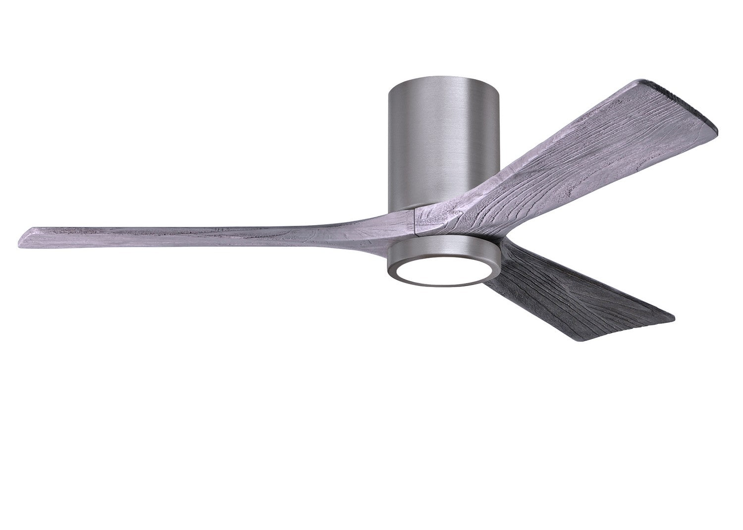 Matthews Fan Company - IR3HLK-BP-BW-52 - 52"Ceiling Fan - Irene-3HLK - Brushed Pewter