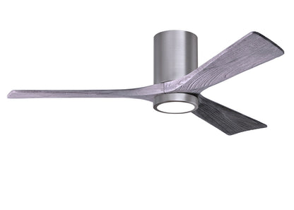 Matthews Fan Company - IR3HLK-BP-BW-52 - 52"Ceiling Fan - Irene-3HLK - Brushed Pewter