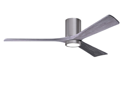 Matthews Fan Company - IR3HLK-BP-BW-60 - 60"Ceiling Fan - Irene-3HLK - Brushed Pewter