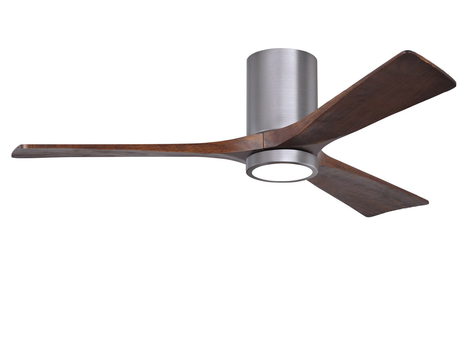 Matthews Fan Company - IR3HLK-BP-WA-52 - 52"Ceiling Fan - Irene-3HLK - Brushed Pewter