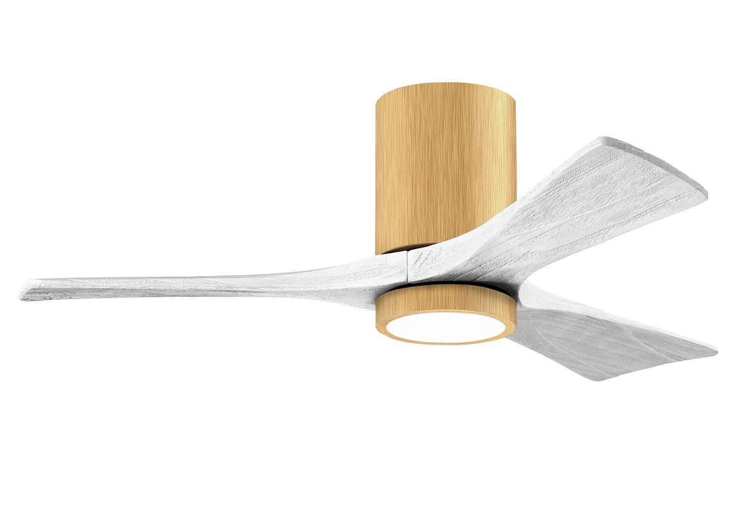 Matthews Fan Company - IR3HLK-LM-MWH-42 - 42"Ceiling Fan - Irene-3HLK - Light Maple
