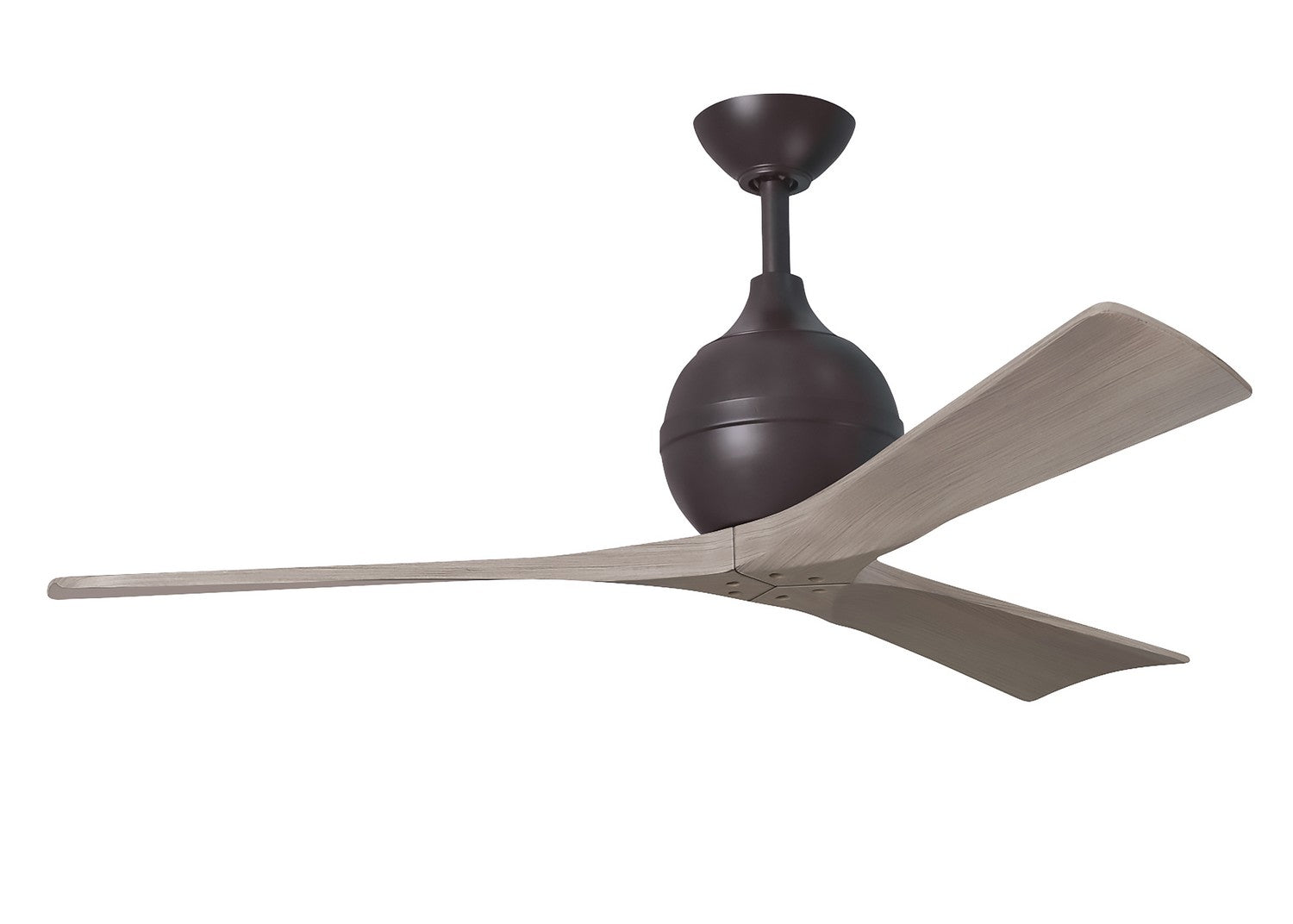 Matthews Fan Company - IR3-TB-GA-52 - 52"Ceiling Fan - Irene-3 - Textured Bronze