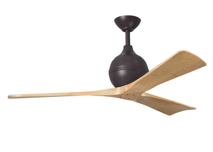 Matthews Fan Company - IR3-TB-LM-52 - 52"Ceiling Fan - Irene-3 - Textured Bronze