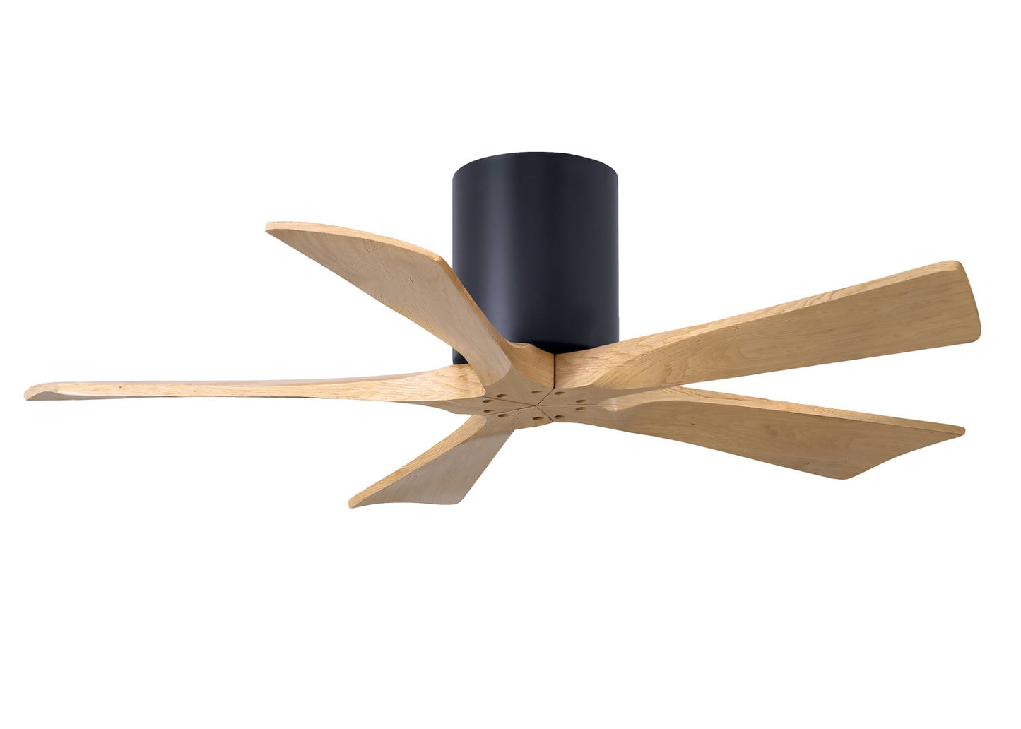 Matthews Fan Company - IR5H-BK-LM-42 - 42"Ceiling Fan - Irene-5H - Matte Black