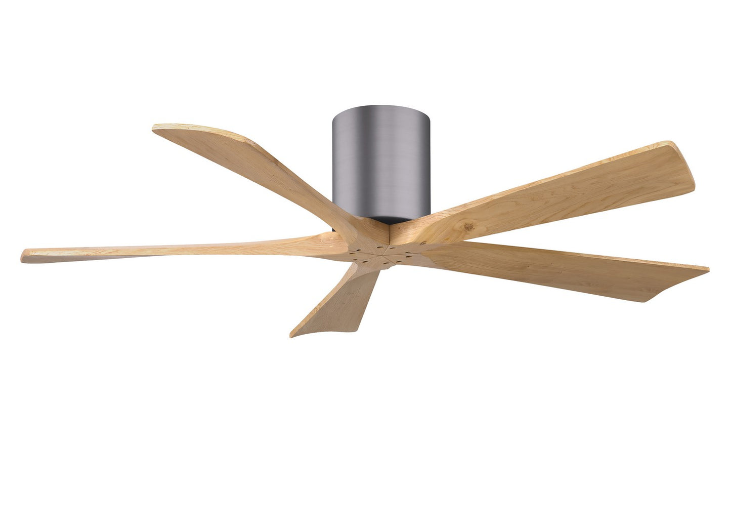 Matthews Fan Company - IR5H-BP-LM-52 - 52"Ceiling Fan - Irene-5H - Brushed Pewter