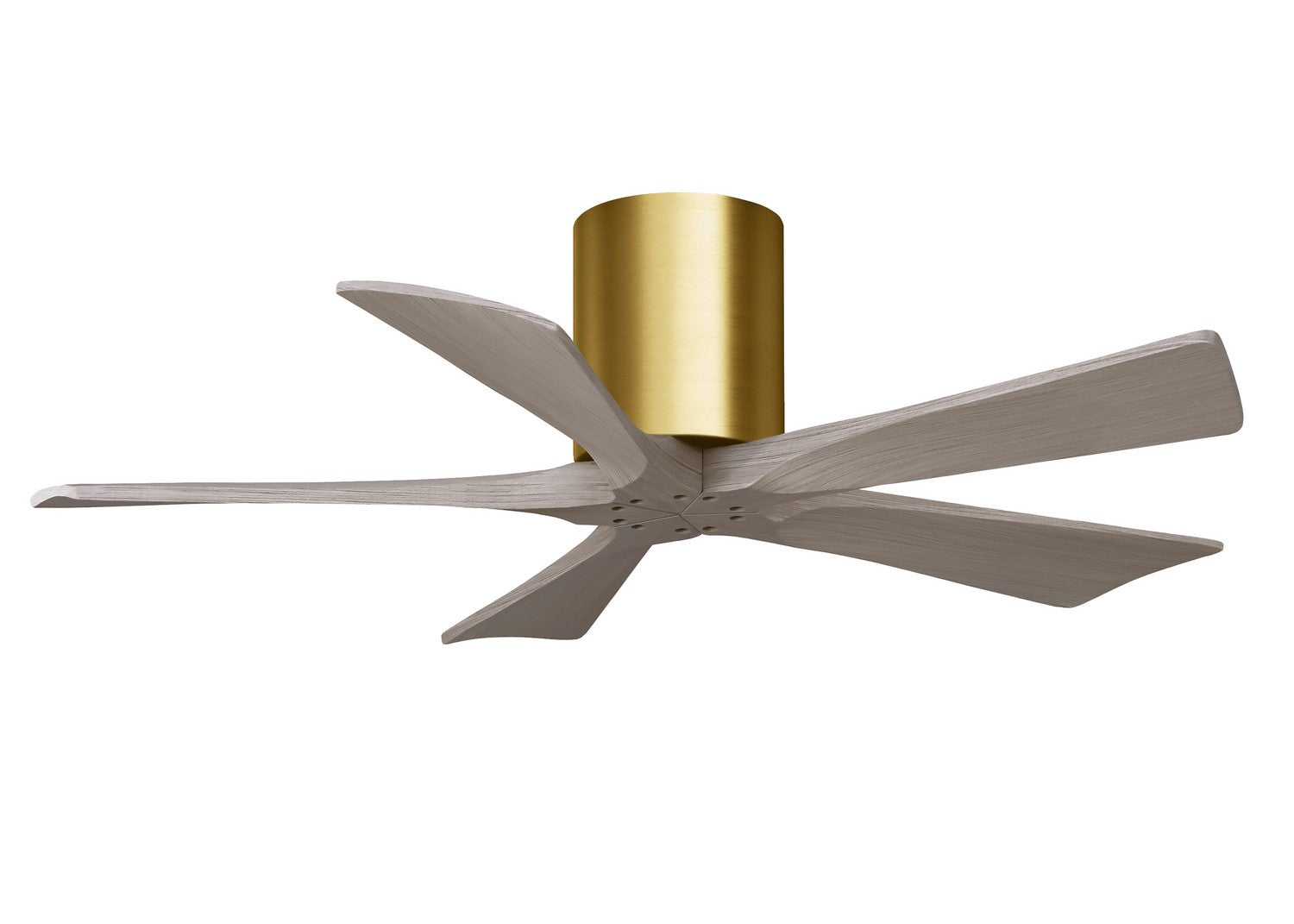 Matthews Fan Company - IR5H-BRBR-GA-42 - 42"Ceiling Fan - Irene-5H - Brushed Brass