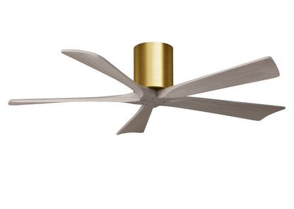 Matthews Fan Company - IR5H-BRBR-GA-52 - 52"Ceiling Fan - Irene-5H - Brushed Brass