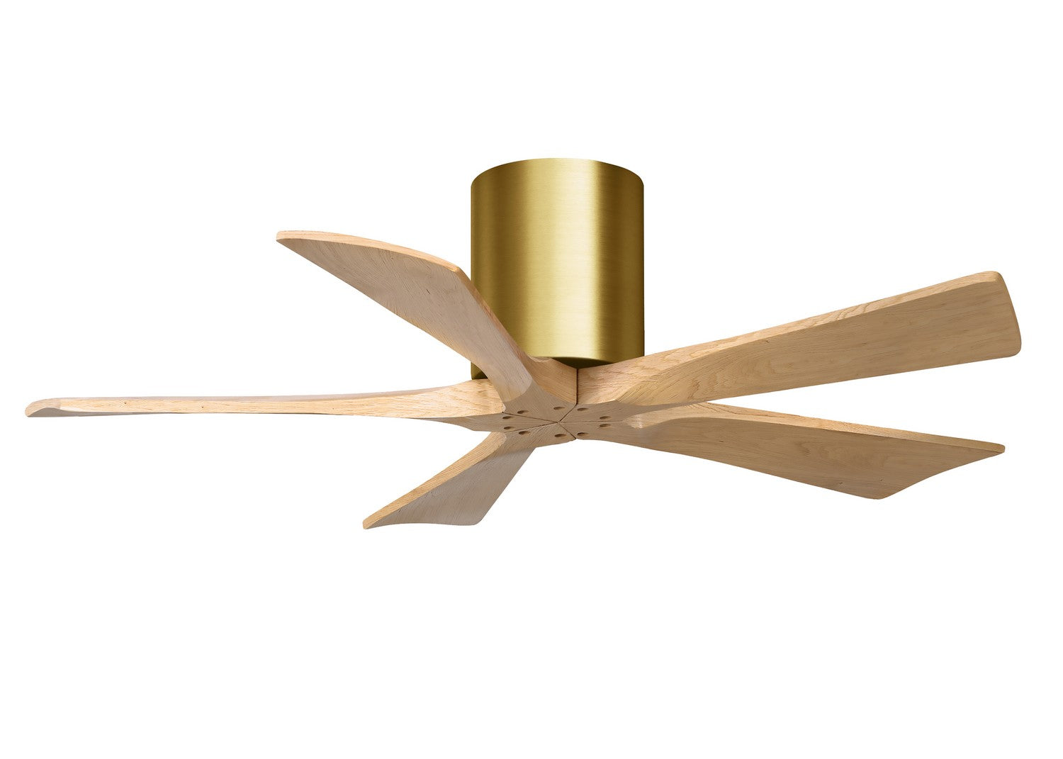 Matthews Fan Company - IR5H-BRBR-LM-42 - 42"Ceiling Fan - Irene-5H - Brushed Brass