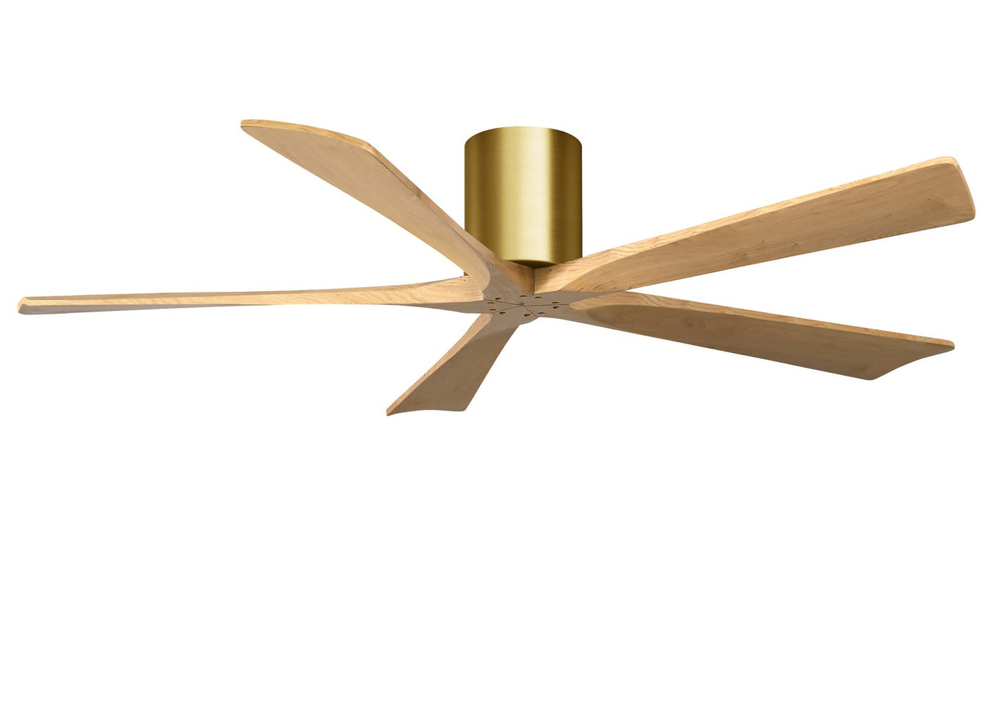 Matthews Fan Company - IR5H-BRBR-LM-60 - 60"Ceiling Fan - Irene-5H - Brushed Brass