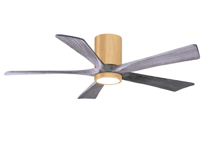 Matthews Fan Company - IR5HLK-LM-BW-52 - 52"Ceiling Fan - Irene-5HLK - Light Maple