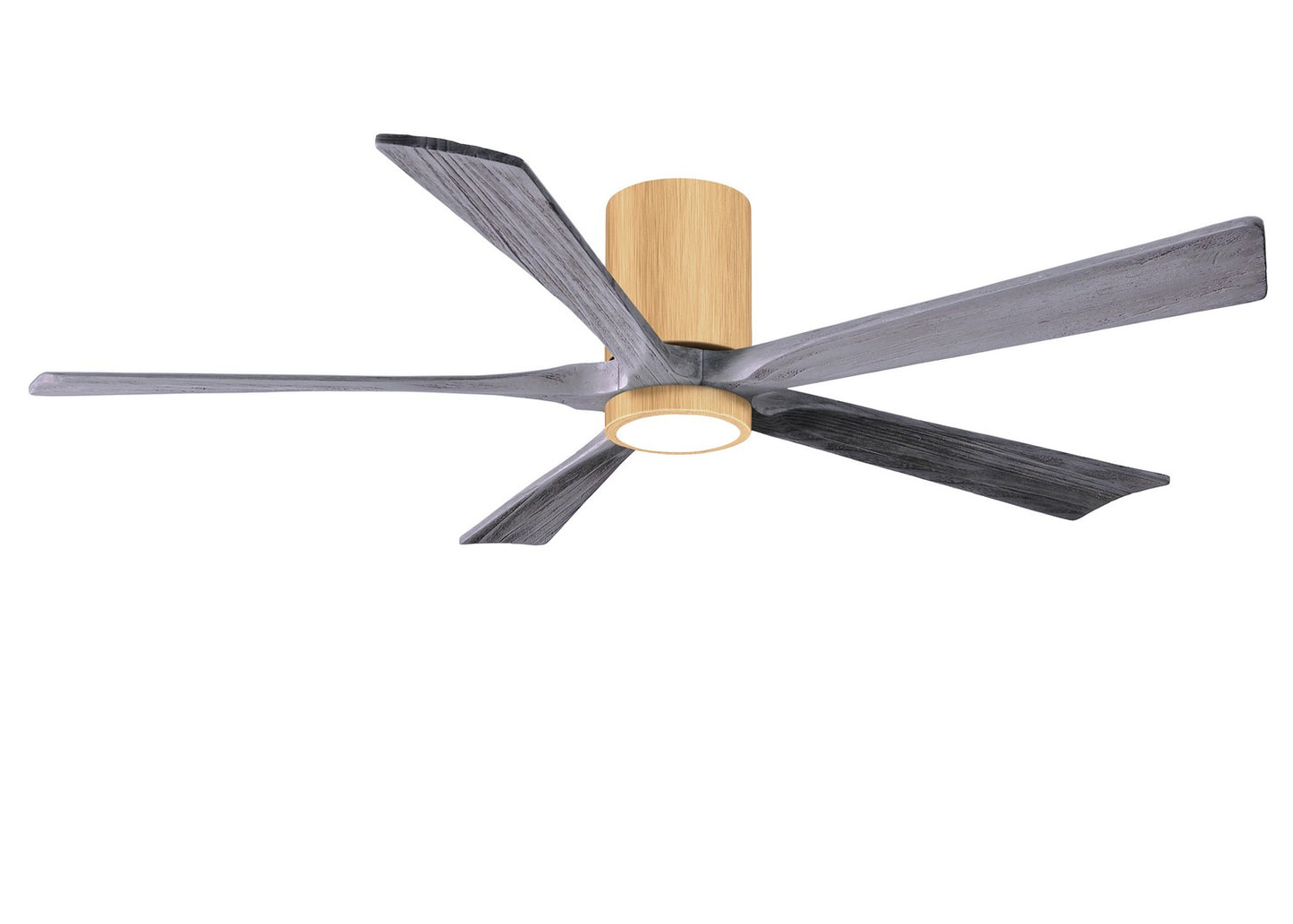 Matthews Fan Company - IR5HLK-LM-BW-60 - 60"Ceiling Fan - Irene-5HLK - Light Maple