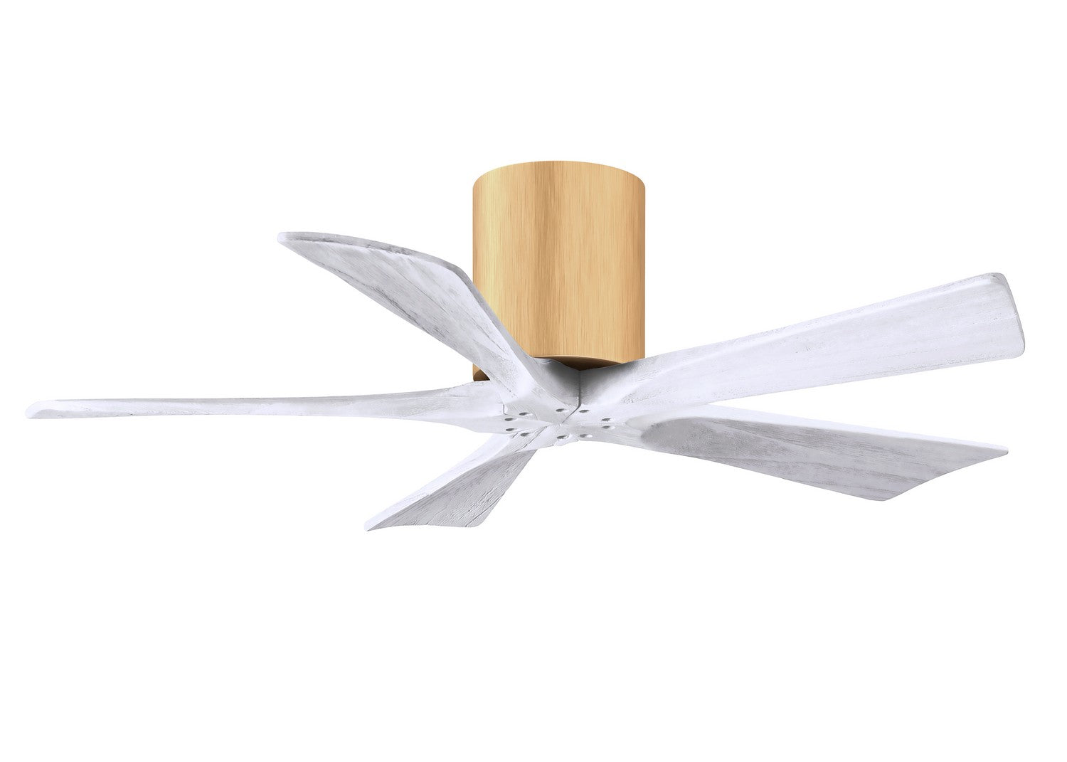 Matthews Fan Company - IR5H-LM-MWH-42 - 42"Ceiling Fan - Irene-5H - Light Maple