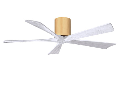 Matthews Fan Company - IR5H-LM-MWH-52 - 52"Ceiling Fan - Irene-5H - Light Maple