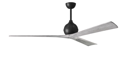 Matthews Fan Company - IR3-BK-BW-72 - 72"Ceiling Fan - Irene-3 - Matte Black