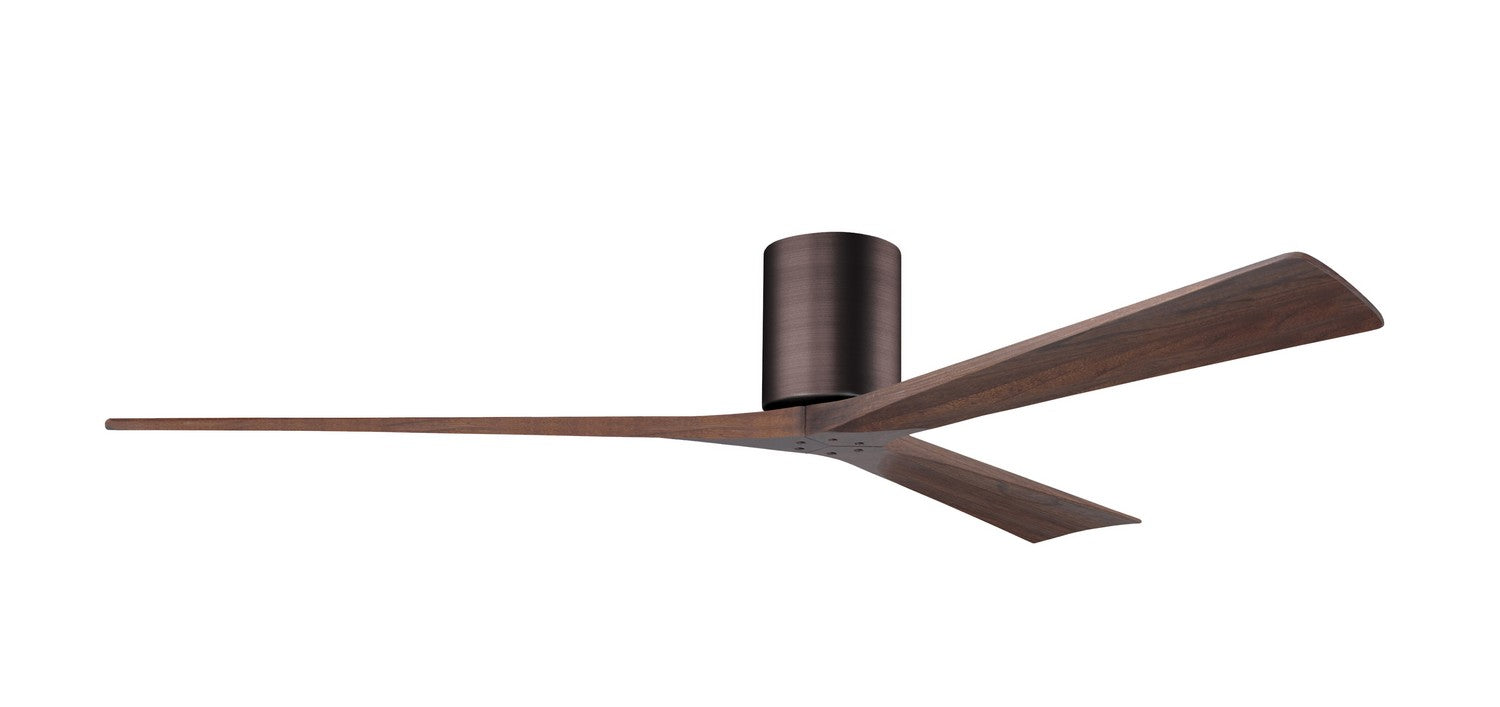 Matthews Fan Company - IR3H-BB-WA-72 - 72"Ceiling Fan - Irene-3H - Brushed Bronze