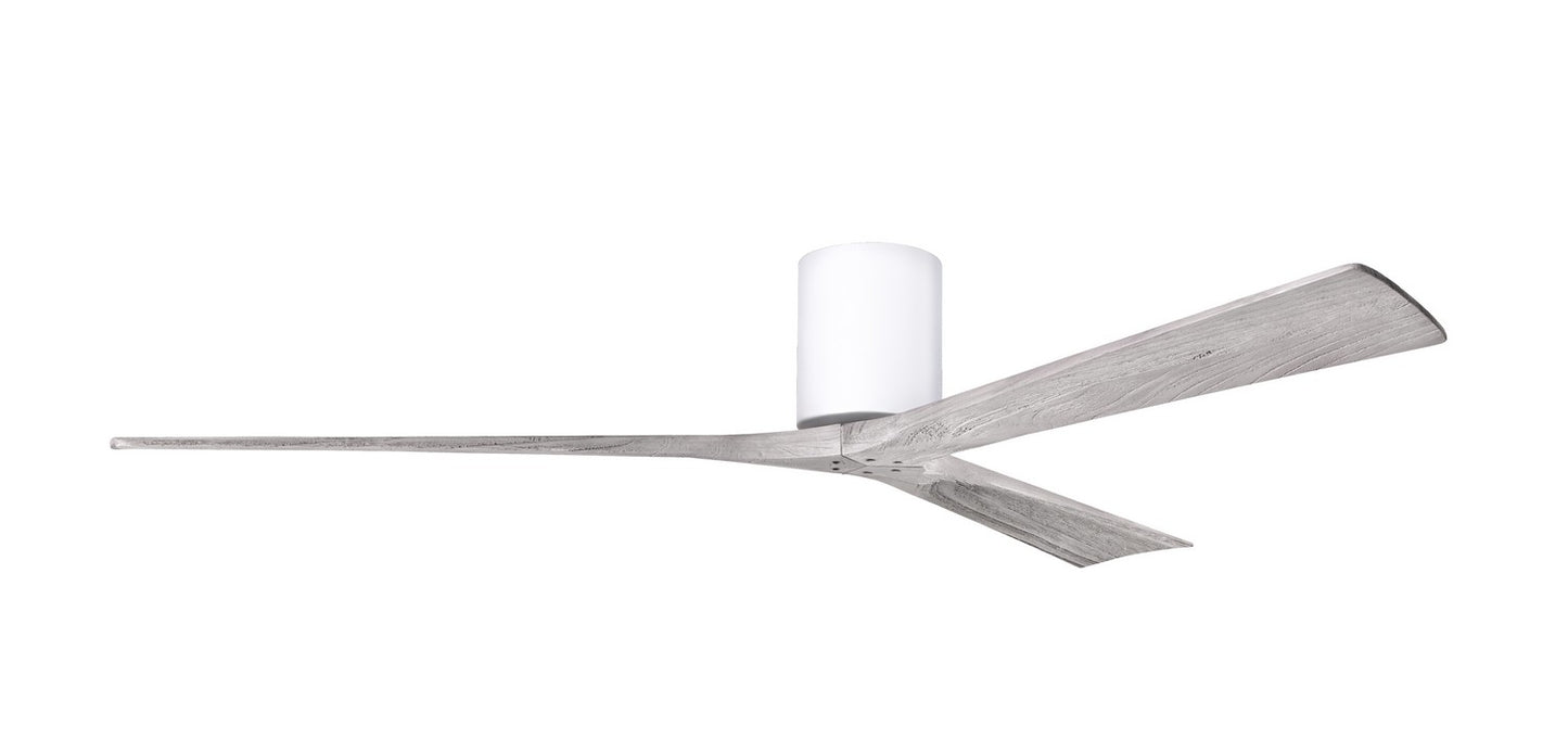 Matthews Fan Company - IR3H-WH-BW-72 - 72"Ceiling Fan - Irene-3H - Gloss White