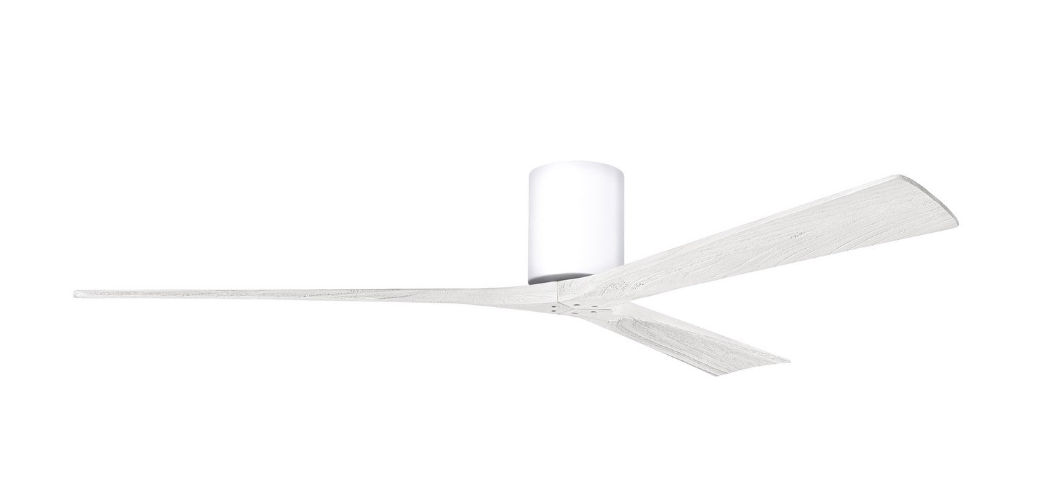 Matthews Fan Company - IR3H-WH-MWH-72 - 72"Ceiling Fan - Irene-3H - Gloss White