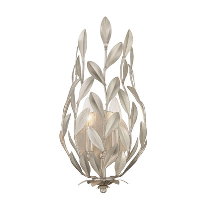 Crystorama - 561-SA - Two Light Wall Sconce - Broche - Antique Silver