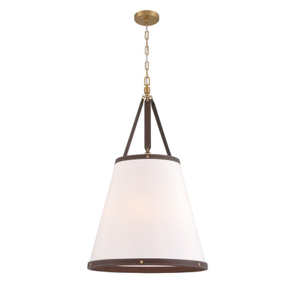 Crystorama - CAL-2406-LG - Six Light Pendant - Callahan - Luxe Gold