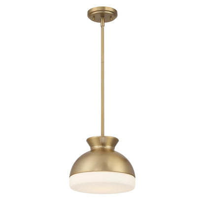 Crystorama - GID-4005-VG - One Light Mini Pendant - Gidget - Vibrant Gold