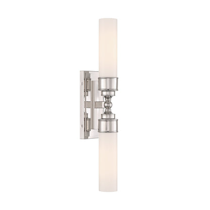 Crystorama - WLX-302-PN - LED Wall Sconce - Wilcox - Polished Nickel