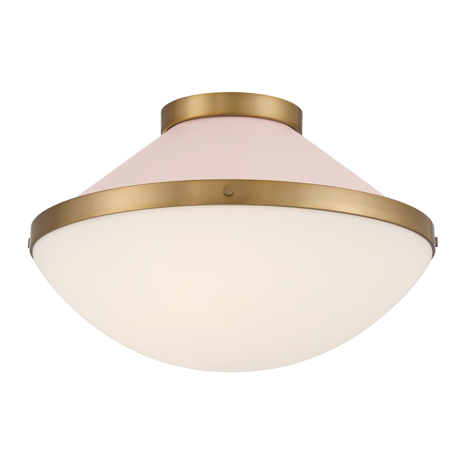 Crystorama - XAN-8002-VG-BH - Two Light Flush Mount - Xander - Vibrant Gold
