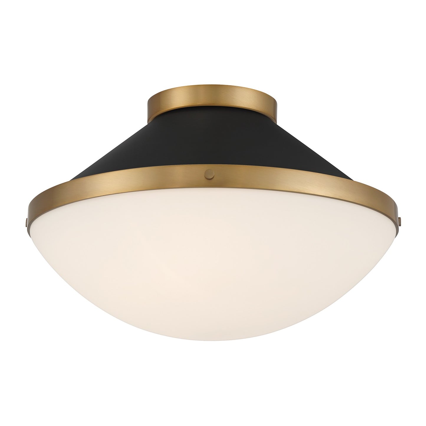 Crystorama - XAN-8002-VG-MK - Two Light Flush Mount - Xander - Vibrant Gold